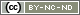 CC Attribution-NonCommercial-NoDerivatives 4.0 International